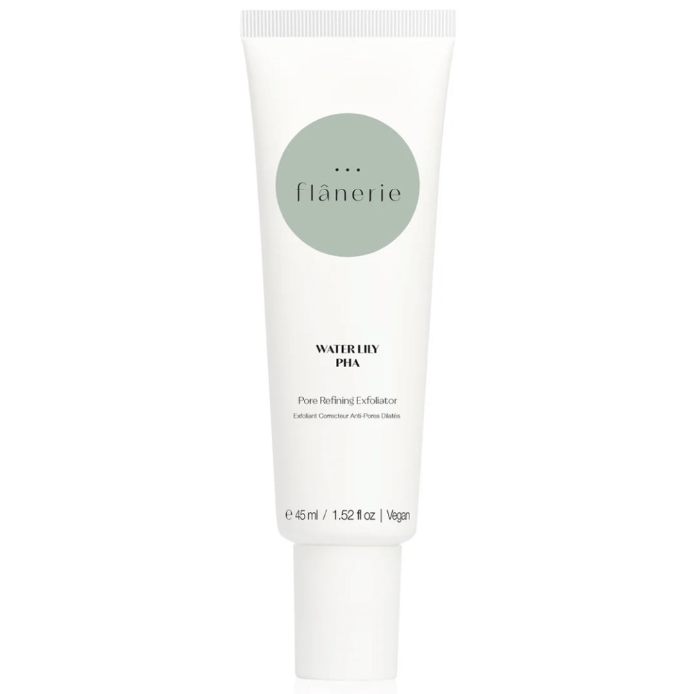New FLANERIE Water Lily PHA Pore Refining Exfoliator